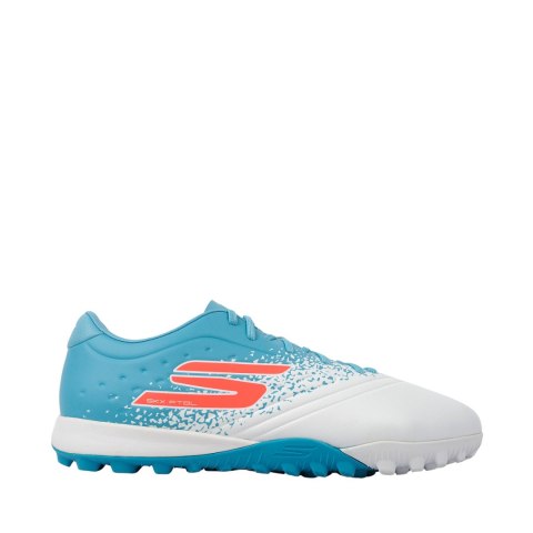 Buty piłkarskie Skechers Razor 1.5 Academy TF niebiesko-białe 252016 WTQP