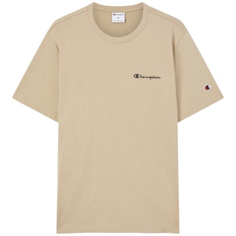 Koszulka męska Champion SS Tee beżowa 221798 MS041