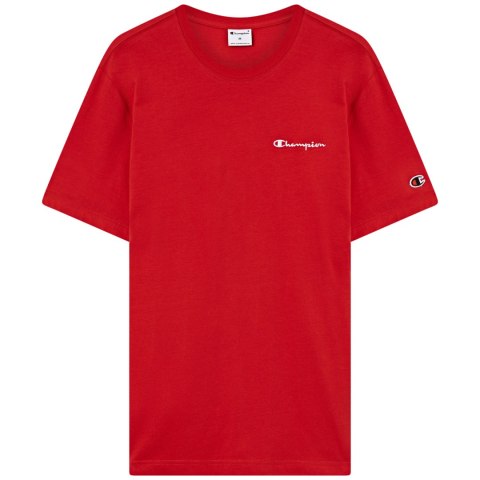 Koszulka męska Champion SS Tee czerwona 221798 RS067