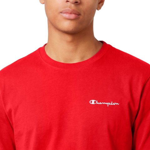 Koszulka męska Champion SS Tee czerwona 221798 RS067