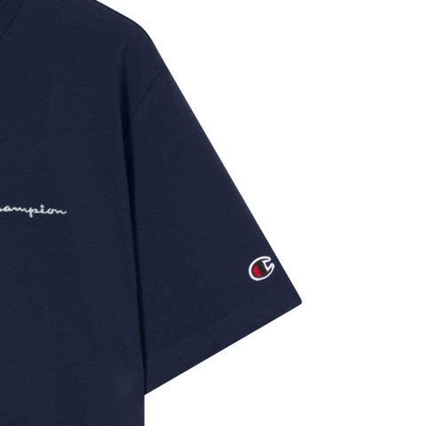 Koszulka męska Champion SS Tee granatowa 221798 BS501