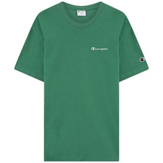 Koszulka męska Champion SS Tee zielona 221798 GS108