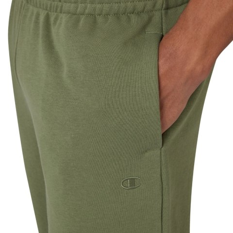 Spodnie męskie Champion Straight Hem Pants zielone 222179 GS156