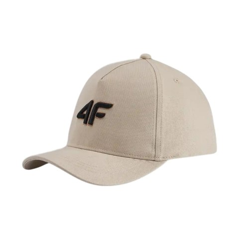 4F Czapka z daszkiem dla dzieci 4F U547 beżowa 4FJWSS26ACABU547 83S