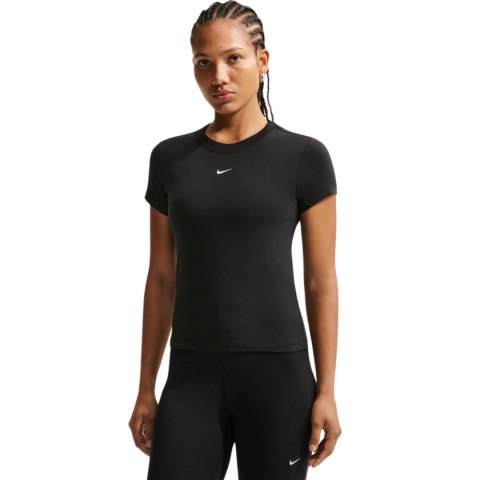 Koszulka damska Nike Sportswear Chill Knit czarna FV5508 010