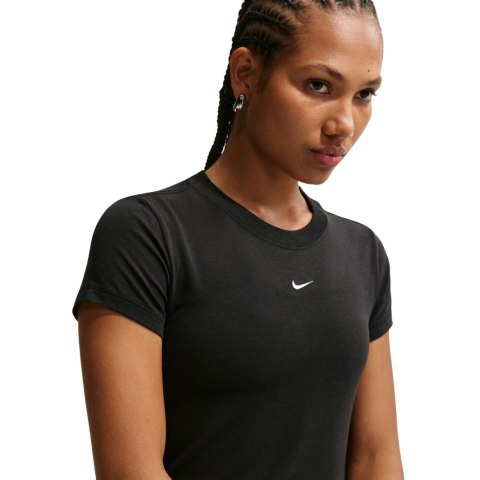 Koszulka damska Nike Sportswear Chill Knit czarna FV5508 010