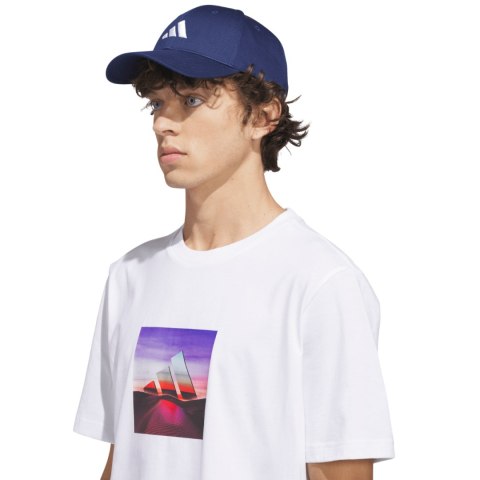 Koszulka męska adidas Summer Heat Graphic biała JZ7545