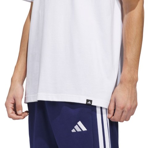 Koszulka męska adidas Summer Heat Graphic biała JZ7545