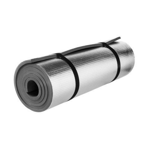 Mata z aluminium Spokey Hibernation szara 944335