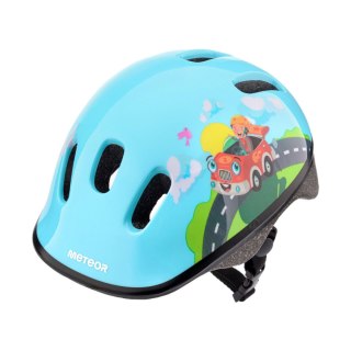 Meteor Kask rowerowy Meteor KS06 Firefighter rozm. XS 44-48 cm 17440