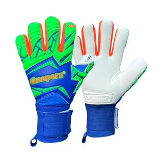 Rękawice bramkarskie 4Keepers Force V5.25 Twist HNC Junior niebiesko-zielone