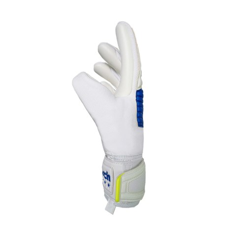 Rękawice bramkarskie Reusch Legacy '86 Advance biało-niebieskie 5670206 1089