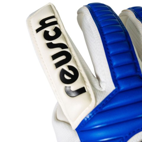 Rękawice bramkarskie Reusch Legacy '86 Advance biało-niebieskie 5670206 1089