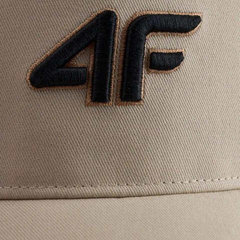 4F Czapka z daszkiem dla dzieci 4F U547 beżowa 4FJWSS26ACABU547 83S