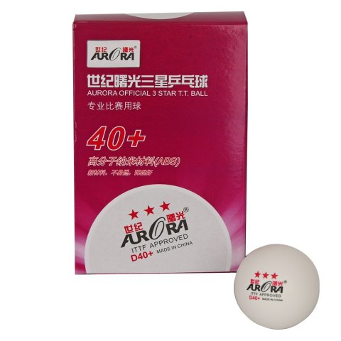 Aurora Piłeczka Aurora ITTF*** 6 szt.