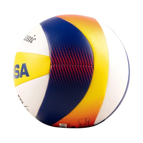 Mikasa Piłka siatkowa Mikasa Mini biało-żółto-niebieska BV1.550C