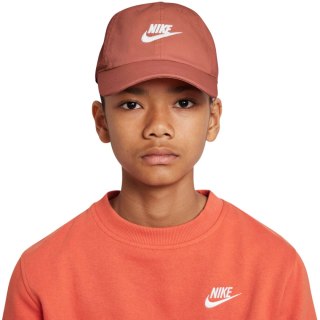 Nike Czapka z daszkiem dla dzieci Nike Club pomarańczowa FB5063 209