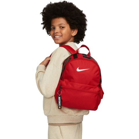 Nike Plecak Nike Brasillia JDI mini czerwony DR6091 657