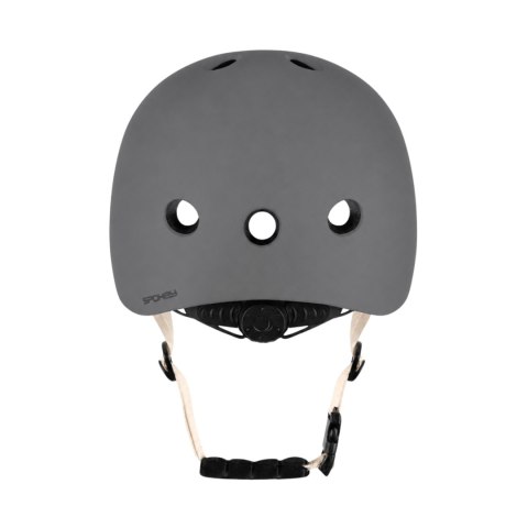 Spokey Kask rowerowy Spokey Peanut 54-58 cm szary 946432