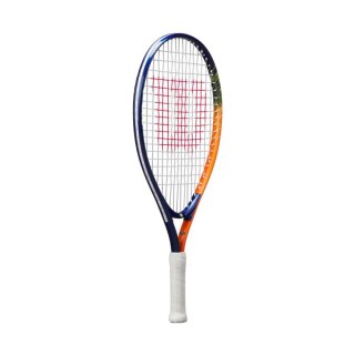 Wilson Rakieta do tenisa ziemnego Wilson Slam JR 21 Boys TNS RKT 3 1/2'' granatowo-pomarańczowa WR172010U