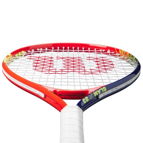 Wilson Rakieta do tenisa ziemnego Wilson Slam JR 23 Boys TNS RKT 3 5/8'' czerwono-granatowa WR171910U