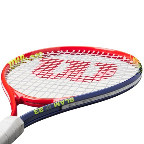 Wilson Rakieta do tenisa ziemnego Wilson Slam JR 23 Boys TNS RKT 3 5/8'' czerwono-granatowa WR171910U
