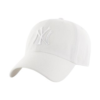 47 Brand Czapka z daszkiem '47 New York Yankees Clean Up biała B-RGW17GWS-WHF