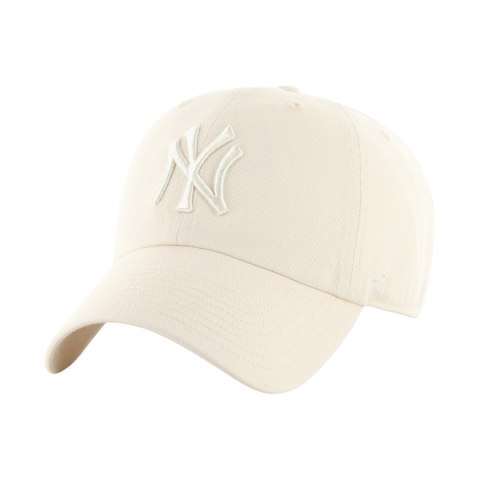 47 Brand Czapka z daszkiem '47 New York Yankees Clean Up kremowa B-RGW17GWS-NTG