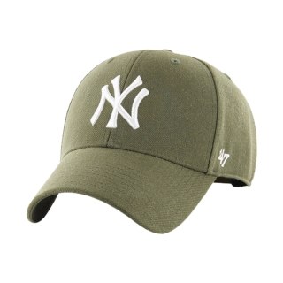47 Brand Czapka z daszkiem '47 New York Yankees Mvp Snapback khaki B-MVPSP17WBP-SW