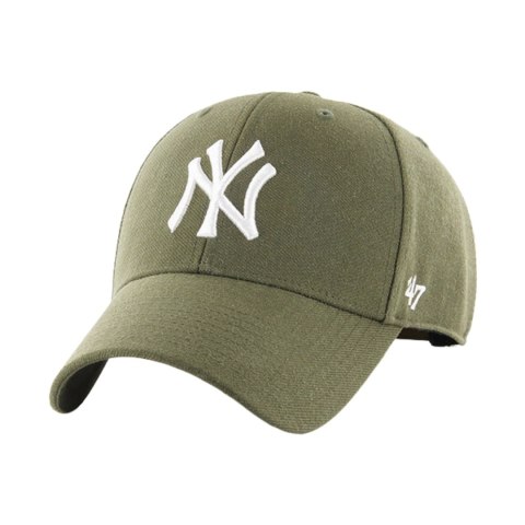 47 Brand Czapka z daszkiem '47 New York Yankees Mvp Snapback khaki B-MVPSP17WBP-SW
