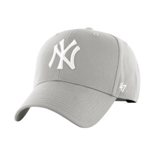 47 Brand Czapka z daszkiem '47 New York Yankees Raised Basic jasny szary B-RAC17CTP-GY