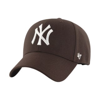 47 Brand Czapka z daszkiem '47 New York Yankees Snapback brązowa B-MVPSP17WBP-BW