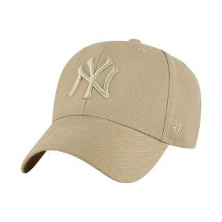 47 Brand Czapka z daszkiem '47 New York Yankees Snapback ciemny beż B-MVPSP17WBP-KHQ