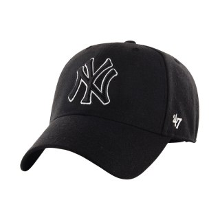 47 Brand Czapka z daszkiem '47 New York Yankees Snapback czarna B-MVPSP17WBP-BKC