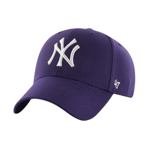 47 Brand Czapka z daszkiem '47 New York Yankees Snapback fioletowa B-MVPSP17WBP-PP