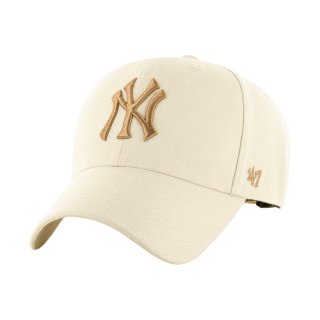 47 Brand Czapka z daszkiem '47 New York Yankees Snapback kremowa B-MVPSP17WBP-NTU