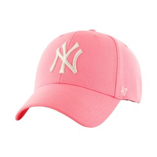 47 Brand Czapka z daszkiem '47 New York Yankees Snapback różowa B-MVPSP17WBP-RS