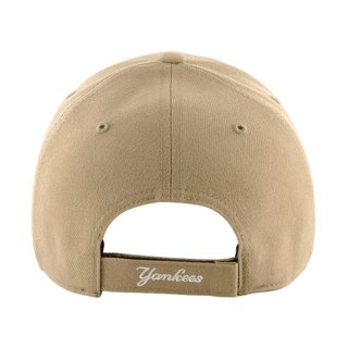 47 Brand Czapka z daszkiem '47 New York Yankees Wool All ciemny beż B-MVP17WBV-KHB