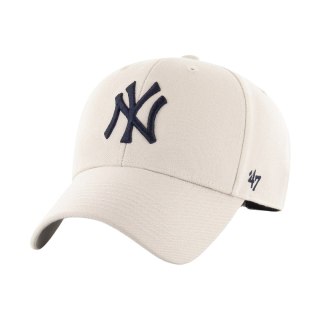 47 Brand Czapka z daszkiem '47 New York Yankees Wool All jasny beż B-MVP17WBV-BN