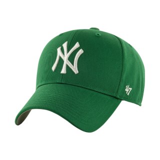 47 Brand Czapka z daszkiem dla dzieci '47 New York Yankees Raised Basic zielona B-RAC17CTP-KY_KIDS