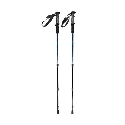 CMP Kijki trekkingowe CMP Bern Trekking Poles czarno-niebieskie 3B36297 M916