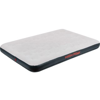 High Peak Materac welurowy dwuosobowy High Peak 197 cm x 138 cm x 20 cm szary 40034