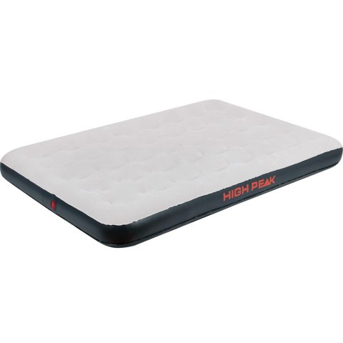 High Peak Materac welurowy dwuosobowy High Peak 197 cm x 138 cm x 20 cm szary 40034