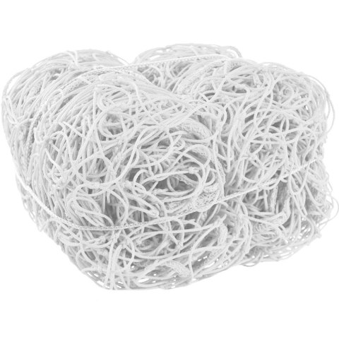 Netex Siatka do piłki nożnej Netex 7,5 m x 2,5 m gł. 2m PP 4 biała PN0051
