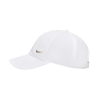 Nike Czapka z daszkiem dla dzieci Nike Dri-Fit Club biała FB5064 101