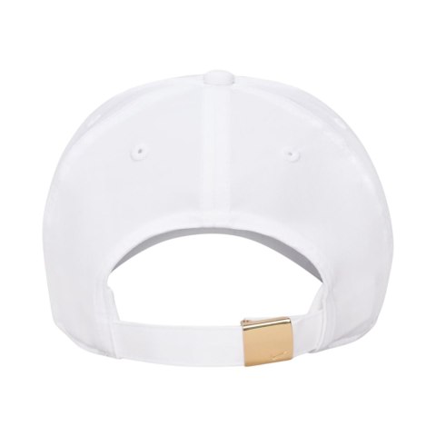Nike Czapka z daszkiem dla dzieci Nike Dri-Fit Club biała FB5064 101