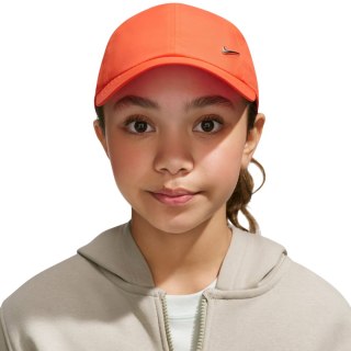 Nike Czapka z daszkiem dla dzieci Nike Dri-Fit Club pomarańczowa FB5064 842