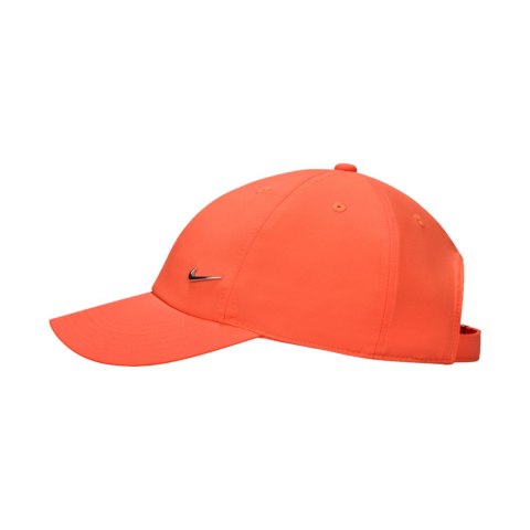 Nike Czapka z daszkiem dla dzieci Nike Dri-Fit Club pomarańczowa FB5064 842