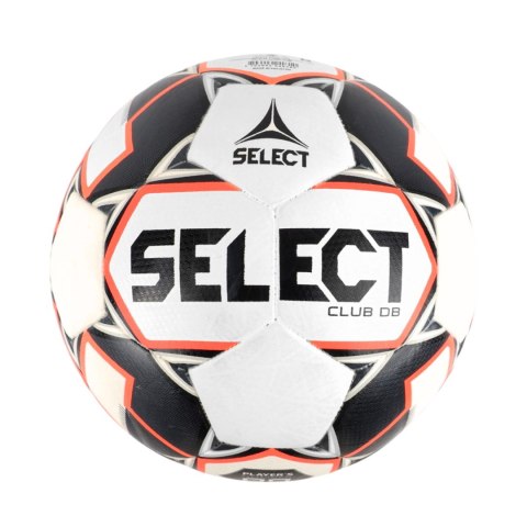 Select Piłka nożna Select Club DB biało-czarno-pomarańczowa 18731