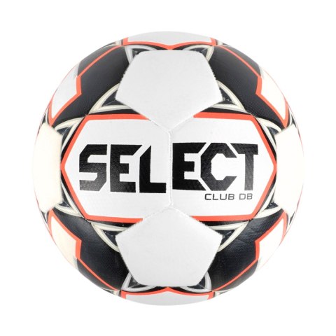 Select Piłka nożna Select Club DB biało-czarno-pomarańczowa 18731